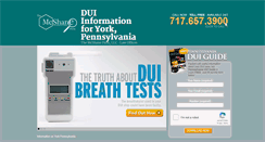 Desktop Screenshot of duilawyersyorkpa.com